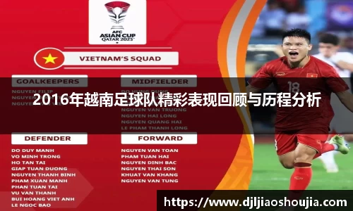 2016年越南足球队精彩表现回顾与历程分析